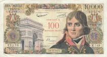 Francia 100 NF on 10000 Francs - Bonaparte - 30-10-1958 - Series K.149