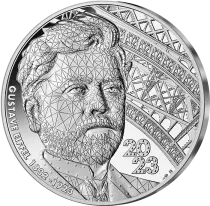 Francia 100 years of Gustave Eiffel - 100 Euros Silver 2023