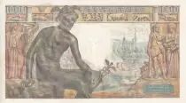 Francia 1000 Francs -  Demeter - 1943 - Serial T.2989 - P.UNC - P.102