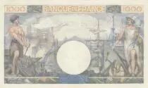 Francia 1000 Francs - 06-07-1944 Serial D.3620 - P.96c - XF to AU