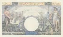 Francia 1000 Francs - 1944 - P.96c - UNC