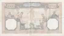 Francia 1000 Francs - Ceres & Mercure - 20-10-1938 - Serial O.4285 - P.90