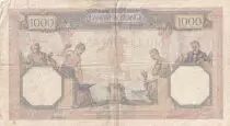 Francia 1000 Francs - Ceres & Mercure - 20-10-1938 - Serial O.4285 - P.90