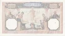 Francia 1000 Francs - Ceres and Mercury - 02-02-1939 - Serial W.6263 - P.90