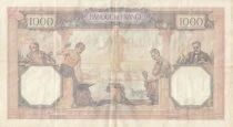 Francia 1000 Francs - Ceres and Mercury - 03-10-1927 - Series W.581