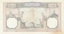 Francia 1000 Francs - Ceres and Mercury - 18-07-1940 - Serial P.10352