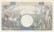 Francia 1000 Francs - Commerce and Industry - 06-07-1944 Serial D.3620