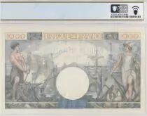 Francia 1000 Francs - Commerce and Industry - 06-07-1944 Serial D.3620