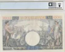 Francia 1000 Francs - Commerce and Industry - 06-07-1944 Serial D.3620