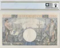 Francia 1000 Francs - Commerce and Industry - 06-07-1944 Serial D.3620