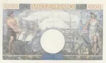 Francia 1000 Francs - Commerce and Industry - 20-07-1944 - Serial U.4656