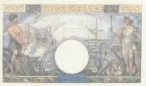 Francia 1000 Francs - Commerce and Industry - 20-07-1944 - Serial V.4684