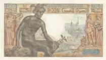 Francia 1000 Francs - Deesse Demeter - 07-01-1943 - Serial M.2989