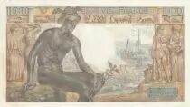 Francia 1000 Francs - Deesse Demeter - 11-02-1943 - Serial L.3756