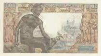 Francia 1000 Francs - Deesse Demeter - 17-06-1943 - Serial O.6413