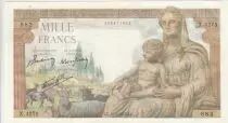 Francia 1000 Francs - Demeter - 18-02-1943 - Serial X.4275