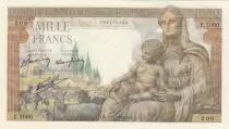 Francia 1000 Francs - Demeter - 29-04-1943 - Serial E.5060