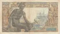 Francia 1000 Francs - Demeter - 29-04-1943 - Serial W.5116