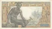 Francia 1000 Francs - Goddess Demeter - 20-06-1942 - Serial T.855