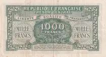 Francia 1000 Francs - Marianne - 1945-  Letter D - VF.13.01