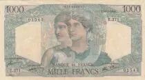 Francia 1000 Francs - Minerva and Hercules - 16-05-1946 - Serial E.271 - F - P.130