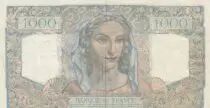Francia 1000 Francs - Minerva and Hercules - 26-08-1948 - Serial A.473