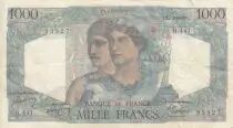 Francia 1000 Francs - Minerva and Hercules - 27-05-1948 - Serial B.441