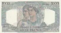 Francia 1000 Francs - Minerve and Hercule - 05-05-1948 - Serial A.404