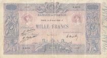 Francia 1000 Francs - Pink and Blue - 19-04-1926 - Series S.2272