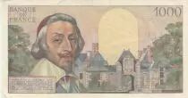 Francia 1000 Francs - Richelieu - 01-03-1956 - Serial O.241