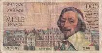 Francia 1000 Francs - Richelieu - 02-12-1954 - Serial X.88 - F - P.134a