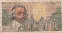 Francia 1000 Francs - Richelieu - 02-12-1954 - Serial X.88 - F - P.134a