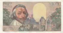 Francia 1000 Francs - Richelieu - 04-10-1956 - Serial D.276