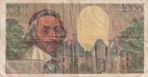 Francia 1000 Francs - Richelieu - 04-10-1956 - Serial V.277