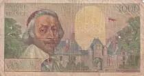 Francia 1000 Francs - Richelieu - 06-12-1955 - Serial G.299