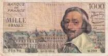 Francia 1000 Francs - Richelieu - 06-12-1956 - Serial W.299