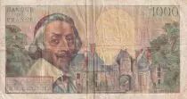 Francia 1000 Francs - Richelieu - 07-01-1954 - Serial M.18 - F - P.134a