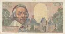Francia 1000 Francs - Richelieu - 07-03-1957 - Serial R.322