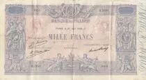 Francia 1000 Francs - Rose et Bleu - 27-08-1926 - Serial R.2691