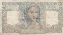 Francia 1000 Francs  Minerva - 03-10-1946 - Serial S.339