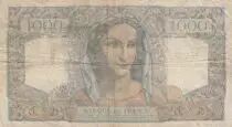 Francia 1000 Francs  Minerva - 07-04-1949 - Serial H.553