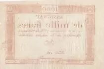Francia 1000 Francs 18 Nivose An III - 7.1.1795 - Sign. Bert - VF+