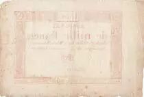 Francia 1000 Francs 18 Nivose An III - 7.1.1795 - Sign. Mass&eacute; - VF