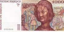 Francia 1000 Francs Art M&eacute;di&eacute;val - Type 1983 - Proof - Specimen - O.000