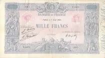 Francia 1000 Francs Blue on lilac - 07-08-1923 - Serial T.1671 -  F