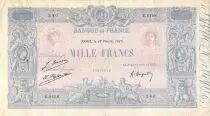 Francia 1000 Francs Blue on lilac - 18-02-1926 - Serial E.2158 -  VF