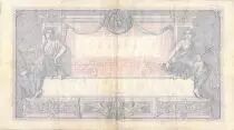 Francia 1000 Francs Blue on lilac - 22-11-1920 - Serial D.1447 -  F to VF
