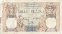 Francia 1000 Francs Ceres and Mercury - 02-02-1939 - Serial L.6391
