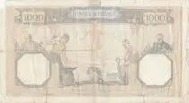 Francia 1000 Francs Ceres and Mercury - 02-11-1939 - Serial S.8077