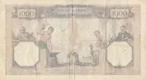 Francia 1000 Francs Ceres and Mercury - 03-09-1931 - Serial N.1515